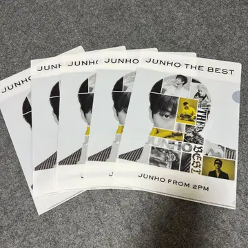 준호 2PM JUNHO 더 베스트 클리어 파일 5장 세트