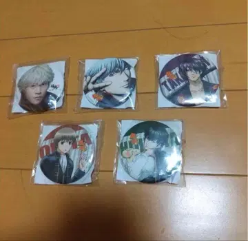 은혼 캐릭터 캔뱃지 5개 세트