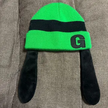 디즈니 구피 귀달린 니트 모자 비니 58cm