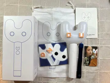 k-pop 응원봉 화이트