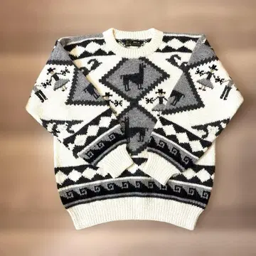 INCA 100% 알파카 니트 스웨터