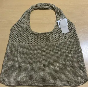 [ 미사용 새상품 택 포함 ] cache cache 오크 토트백 골드