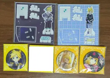 프로세카 하피콜레 생일 카가미네 렌 캔뱃지 아크릴 스탠드