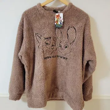 주토피아 여우 토끼 닉 와일드 플리스 방한 디즈니 랜드