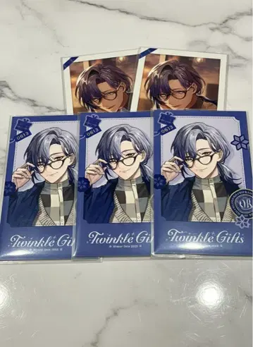 Twinkle Girls 폴라로이드 카드 니지산지 밀라노