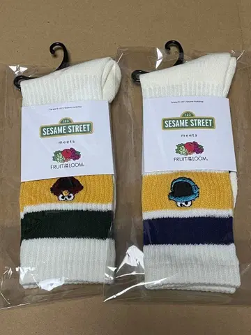 [ 익명 배송 ] 세서미 스트릿 삭스 2세트