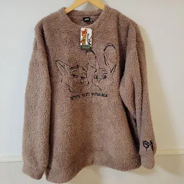 주토피아 주토피아2 영화 플리스 상의 남성용 디즈니 완판