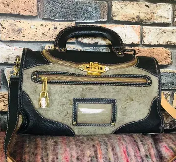 캐주얼 핸드백 블랙/그레이