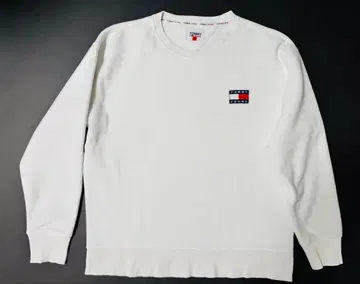TOMMY JEANS 화이트 트레이닝복 XL