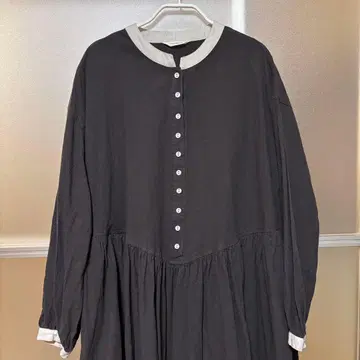 soulberry 올빼미와 달 화이트 카라 원피스 M