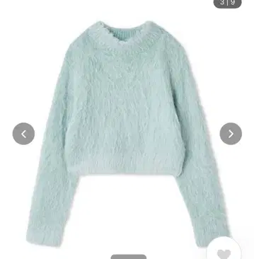 릴리 브라운 라메 샤기 니트 풀오버