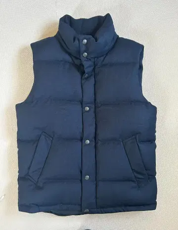 유나이티드 애로우즈 그린 라벨 다운 베스트 M 네이비