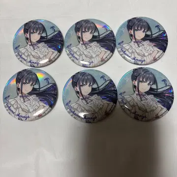 하츠보시 수족관 학마스 학원 아이돌 마스터 츠바메 캔뱃지 세트