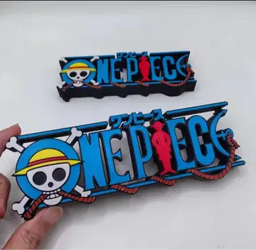 원피스 로고 피규어