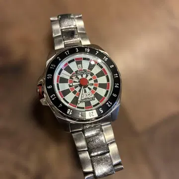 [레어] SEIKO J 스프링스 다트 룰렛 다이얼 작동 손목시계