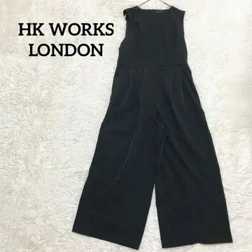 HKWORKSLondon 블랙 올인원 슬리브리스 성숙 캐주얼 M