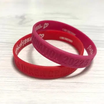Juice=Juice 이나바 마나카 졸업 기념 실리콘 밴드 2개 세트