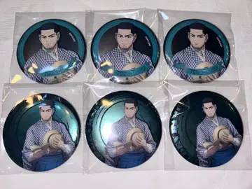 골든 카무이 메이지 마을 메탈릭 캔 배지