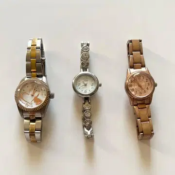 여성용 손목시계 3세트