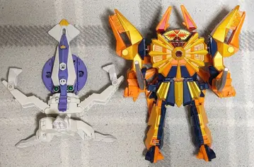 [신켄쟈] 사무라이 합체 DX 다이카이오, 오징어 접신 세트