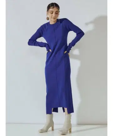 새상품 UN3D. 베이직 니트 원피스 36