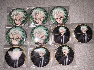 Dr.STONE 점프 페스타 The캐릭터 크로수트 센쿠 캔뱃지 10개