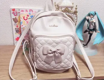 지뢰계 핑크 백팩