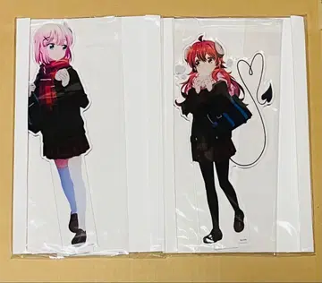 2개 세트 마치카도 마조쿠 2초메 신규 일러스트 특대형 아크릴 스탠드