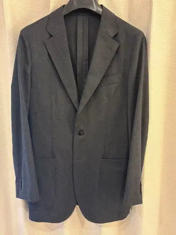 EDIFICE 다크 그레이 테일러드 자켓