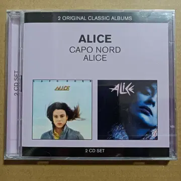 ALICE 2CD Capo Nord / Alice 미개봉 새상품
