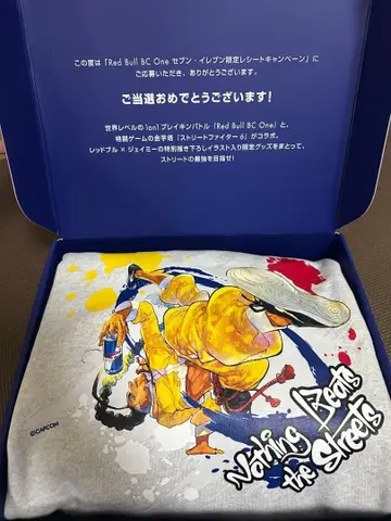 Red Bull BC One x 스트리트 파이터 6 콜라보 후드티