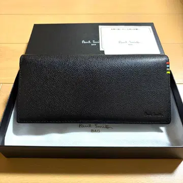 Paul Smith 장지갑 대비 인사이드 미사용 새상품 레어템 블랙