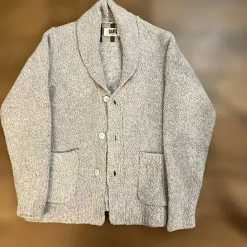 [ M ] DAKS 그레이 가디건 복슬복슬