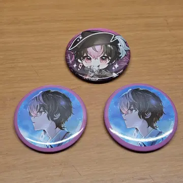 시쿠포니 LAN 캔뱃지 3개 세트