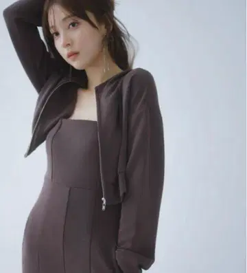 snidel / 스나이델 후드티 x 컷 올인원 세트 24 가을/겨울