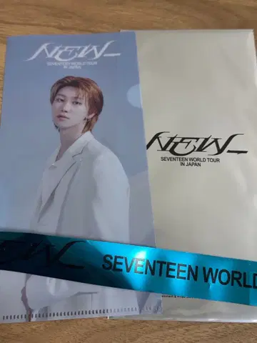 seventeen 입장 혜택 티켓 홀더 라이브 뷰잉 은색 테이프