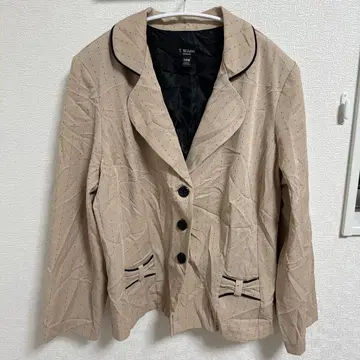 레어 T. Milano 테일러드 자켓 14W 베이지