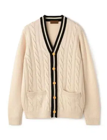 컨디션 최상 투모로우랜드 칠드런 니트 가디건 M 사이즈 아이보리