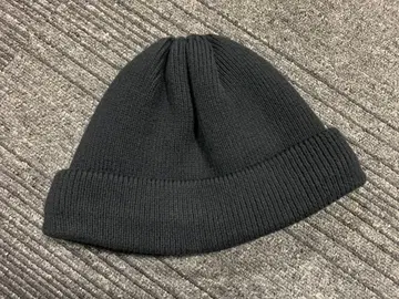 컨디션 최상 crepuscule 크렙스큐어 블랙 니트 모자 비니