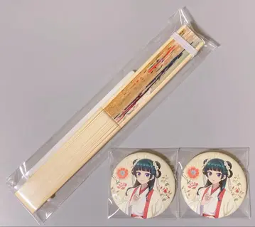 약사의 혼잣말 TaS 10th Ver. 부채 캔뱃지 마오마오