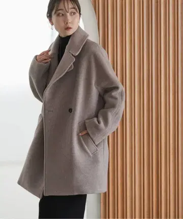 NOBLEMTR 빅 칼라 코트