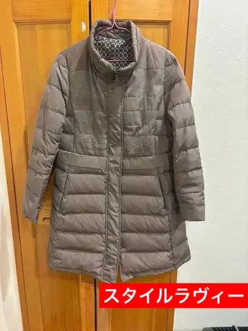 스타일 라비 브라운 다운 자켓 스타일 라비