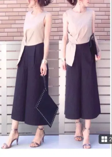 MARCO BIANCHINI/스터드 슬림 가죽 숄더