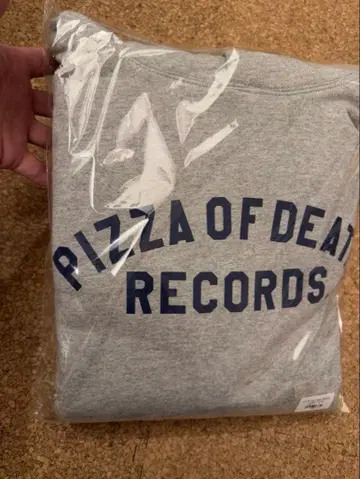 PIZZA Lab Logo HOODIE 그레이 L 사이즈 피자 후드티