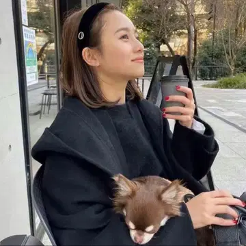 샤포 도 벨로아 머리띠 실버