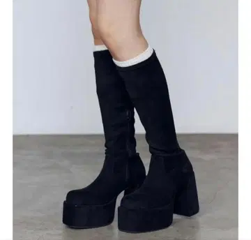 EMODA 벌키 플랜 핏 부츠 EMODA 롱 부츠 23.5