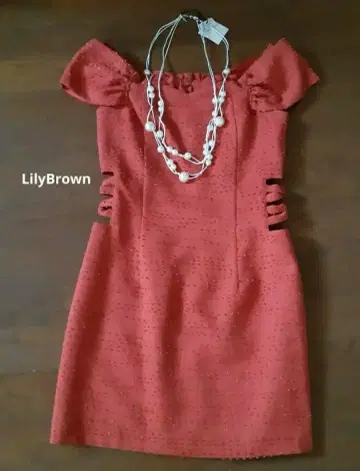 lilybrawn 오프숄더 원피스