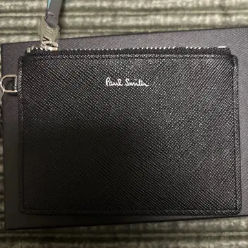 Paul Smith 블랙 가죽 코인 케이스