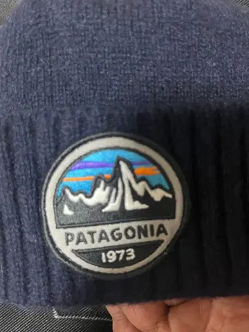 PATAGONIA 니트 모자 네이비 1973년 제조