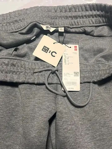 UNIQLO :C 맨투맨 와이드 팬츠 긴 길이 4XL